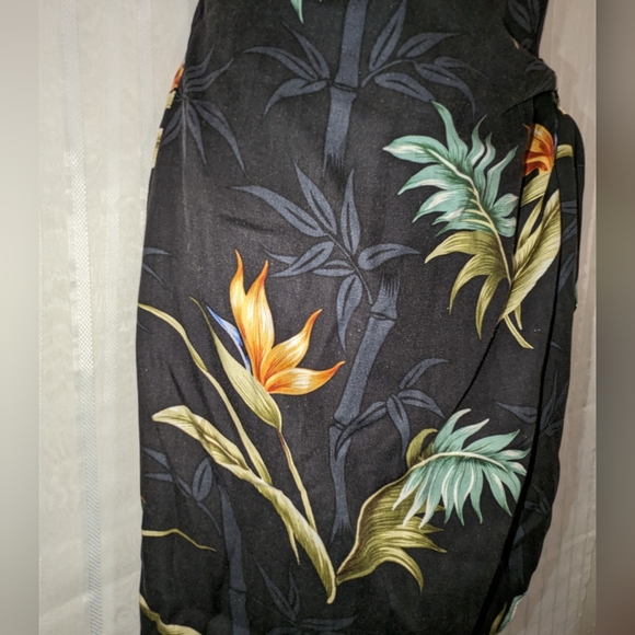 PARADISE FOUND Dress Honolulu Hawaii Vintage 100% Rayon sz Small - Picture 7 of 14